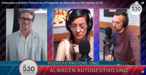 entrevista a rodolfo pastore en el programa de felicitas bonavitta AM 530